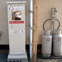 福島県郡山市 郡山市南一丁目仮設住宅 川内村集会所屋外AED